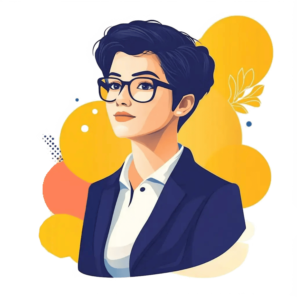 Animated Image of Business Woman